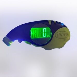 SLIME elite digital tire pressure guage 5-150 psi with LED light tested
